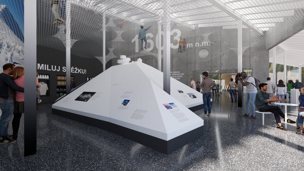 Nástupní stanice lanovky na Sněžku se zmodernizuje, bistro nahradí interaktivní expozice