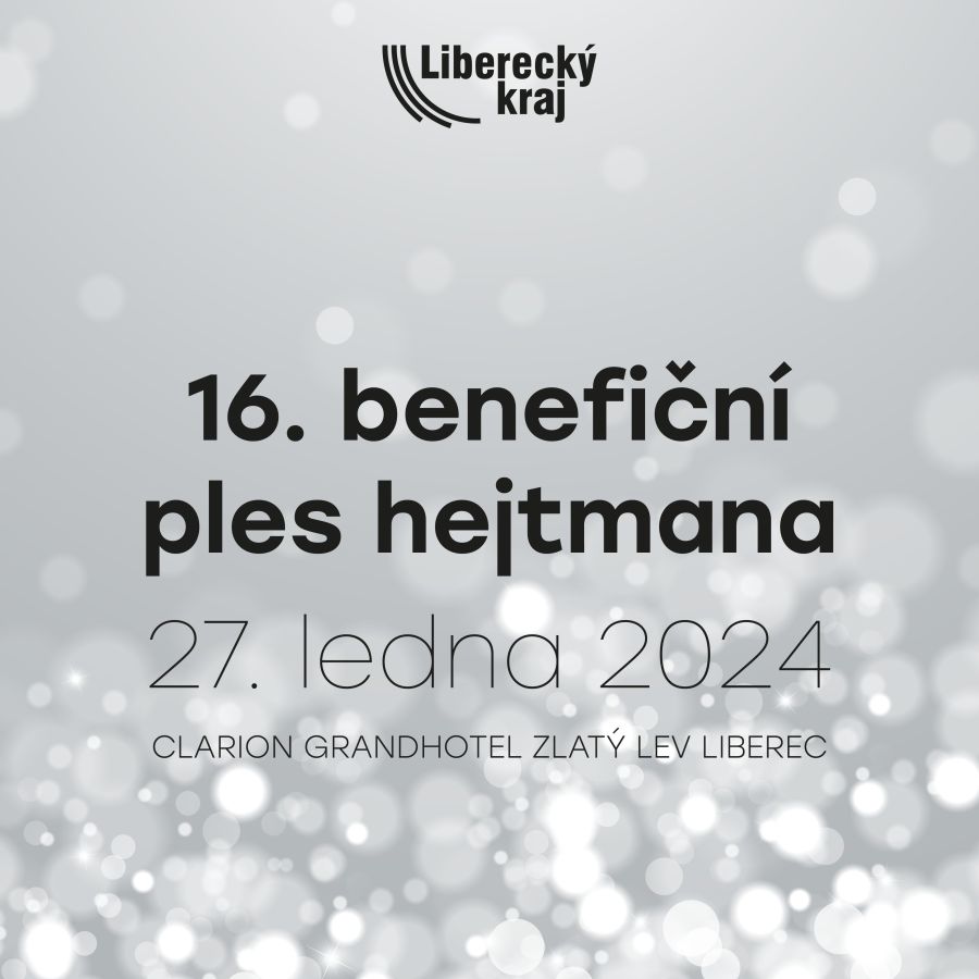 Benefiční ples hejtmana podpoří duševní zdraví. Prodej vstupenek odstartoval ve čtvrtek 21. prosince