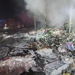Ústecký silvestr v plamenech, 43 požárů, škody za miliony